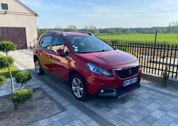 Peugeot 2008 cena 36900 przebieg: 128000, rok produkcji 2017 z Olszyna małe 67